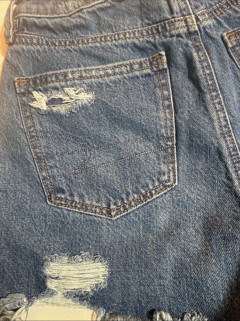 American Eagle Blue Jean Shorts. - Picture 15 of 15